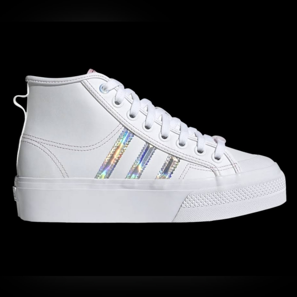 Adidas Nizza platform high top shoes sneakers